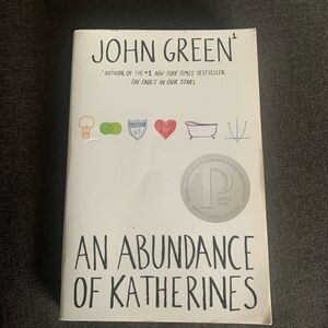 An Abundance of Katherines By John Green Book Author The #1 NY Times Bestseller